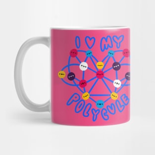 I heart My Polycule Mug